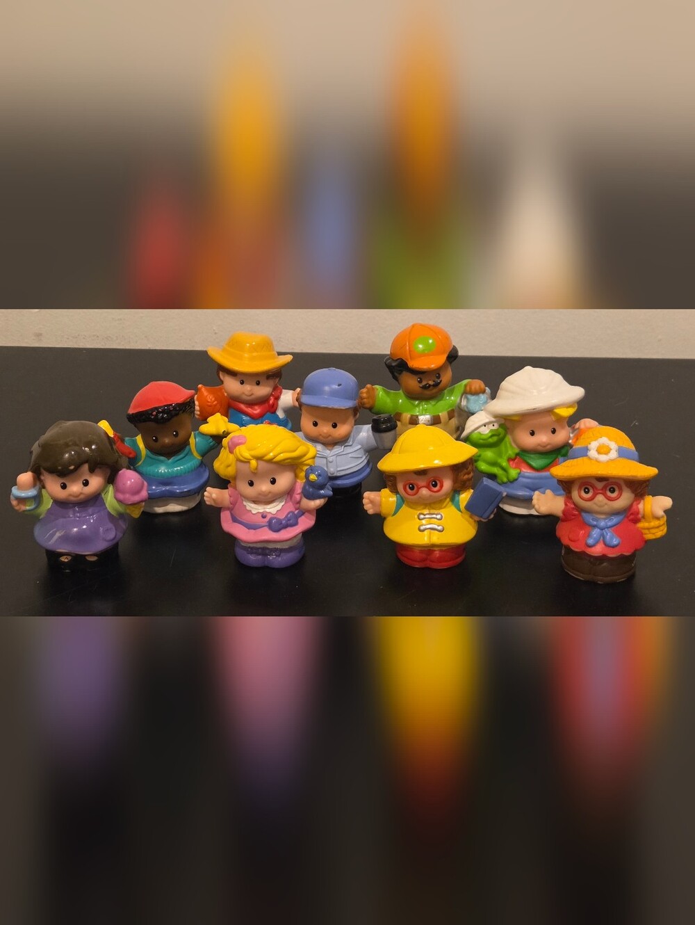Vintage Little People Maggie Eddie Michael Zoo Keeper Farmer Sarah Lynn & More